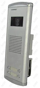 Черно-белая многоквартирная вызывная панель COMMAX DRC-8AM-3