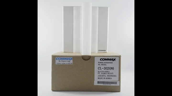Unboxing Coridor light commax nursecall cl 302l