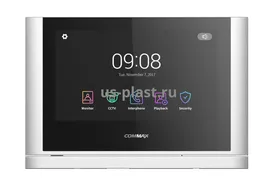 Commax CDV-1024MA/VZ (Metalo White) 10" цветной AHD видеодомофон, белый