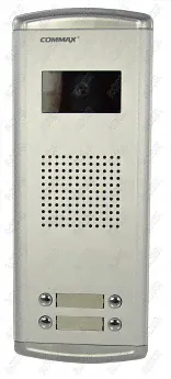 Черно-белая многоквартирная вызывная панель COMMAX DRC-6AM-4