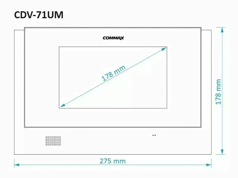 Commax CDV-71UM Синий