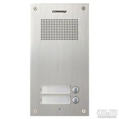Commax DR-2UM многоквартирная вызывная аудиопанель на 2 абонента-0