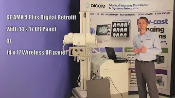 Refurbished AMX4 with DR Panel Retrofit for Digital X-ray